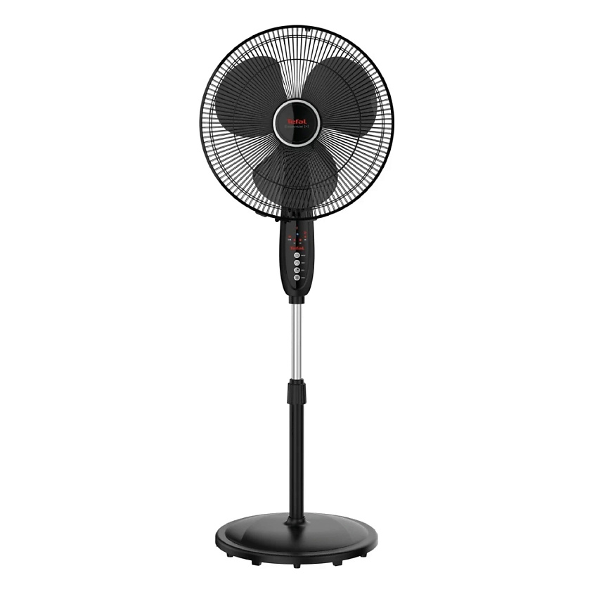 Изображение товара TEFAL Напольный вертикальный вентилятор Essential+ VF3910F0, 60 Вт, 3 скорости, черный