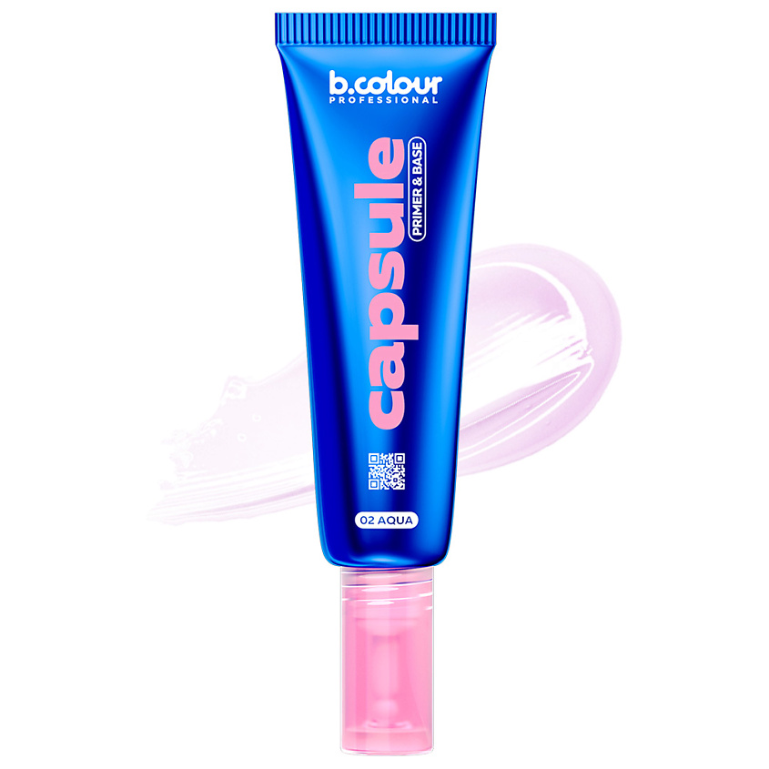 Изображение товара B.COLOUR PROFESSIONAL База под макияж, праймер для лица 3в1 CAPSULE, 02 Aqua