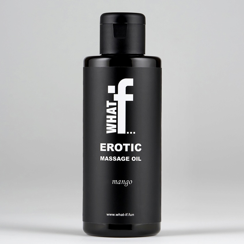 Изображение товара WHAT IF Массажное масло с афродизиаком. Манго, 1 шт.