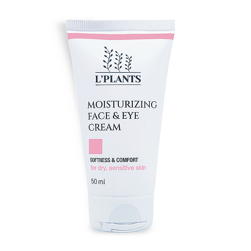 Изображение товара L'PLANTS Крем для лица и век увлажняющий с гиалуроновой кислотой и янтарём, 50 мл