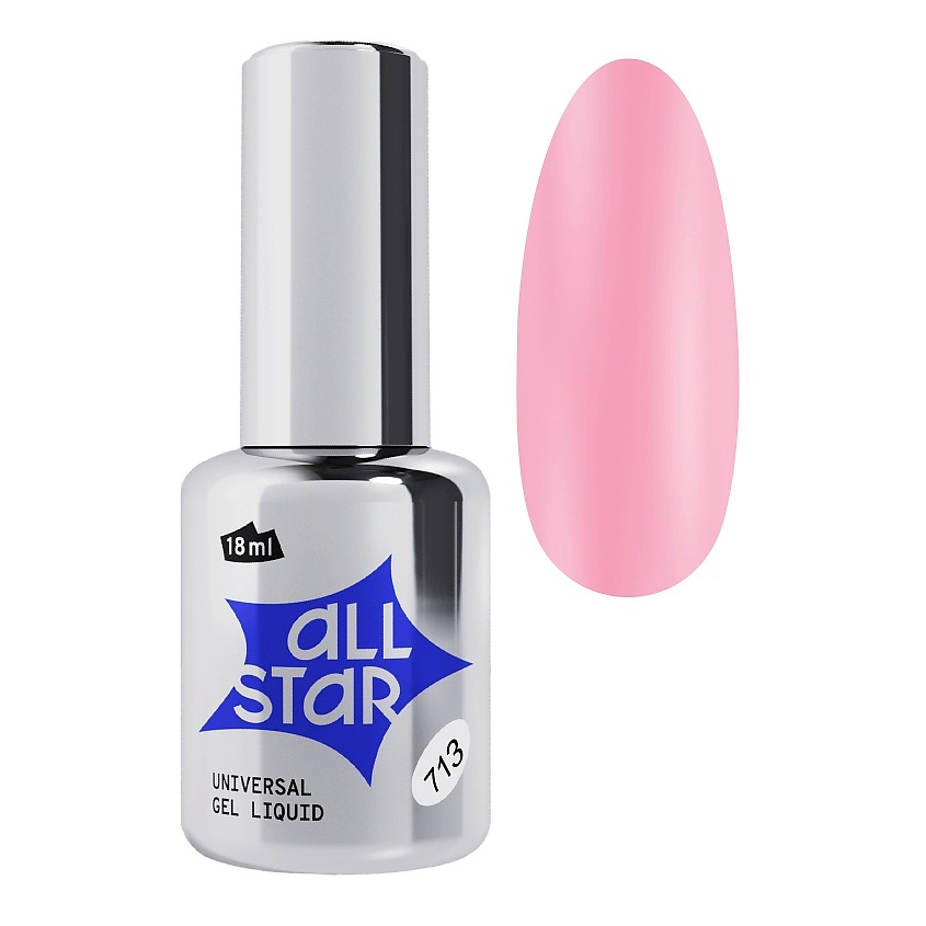 Изображение товара Гель скульптурный низкой вязкости Pink 18 мл для моделирования ногтей