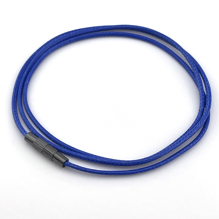 Изображение товара Шнурок для бижутерии ROK HAIR регулируемый 45 см стальной замок гипоаллергенный