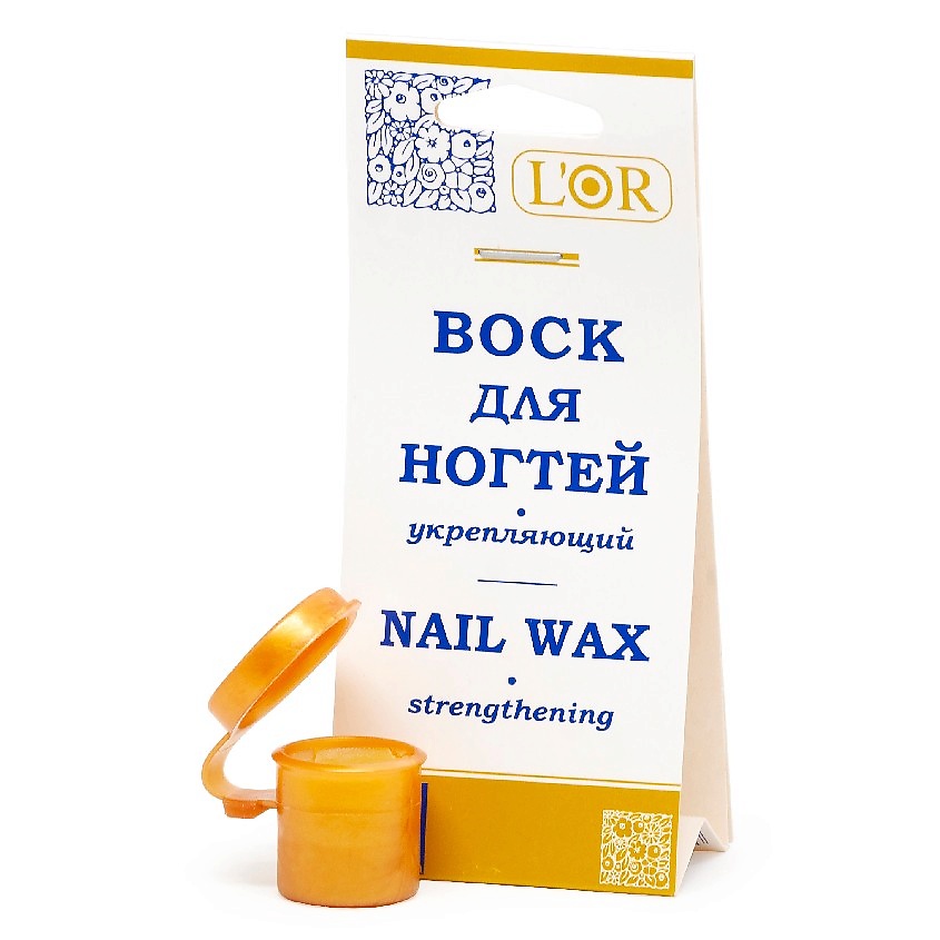 Изображение товара DNC Воск для ногтей укрепляющий L'Or Nail Wax, 5 мл