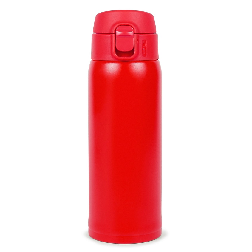 Изображение товара RELAXIKA Термокружка для кофе и чая (термос-кружка), Объем 480 мл. Цвет: красный (без логотипа).Размер: высота 21 см, диаметр 7 см, горлышко 4,9 см.