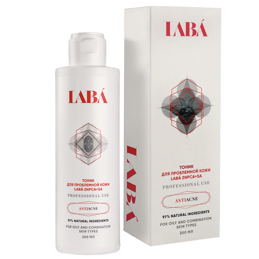 Изображение товара LABÁ Тоник для жирной и проблемной кожи лица, 200 мл