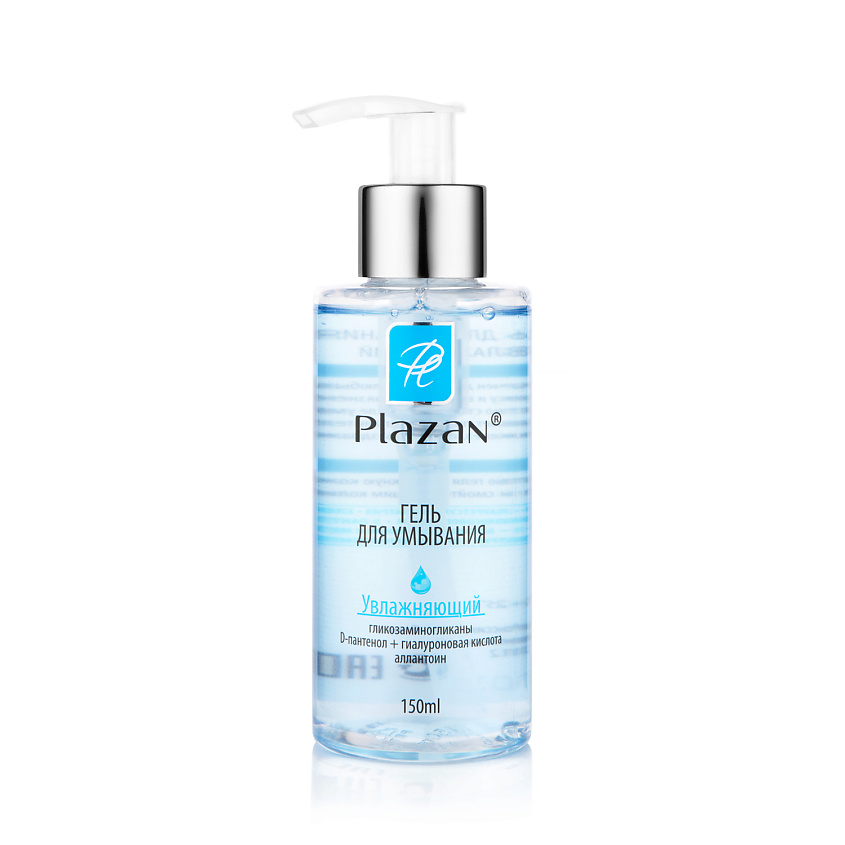 Изображение товара PLAZAN Гель для умывания Увлажняющий, с гиалуроновой кислотой, 150 мл