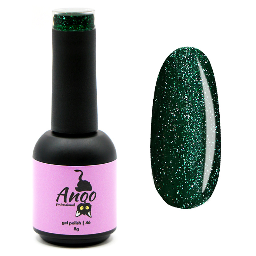 Изображение товара Гель-лак для ногтей ANQO 46 оттенок стойкое и насыщенное покрытие