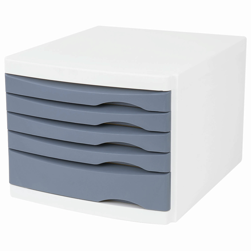 Изображение товара BRAUBERG Бокс с 5 выдвижными лотками Office-Expert, Белый