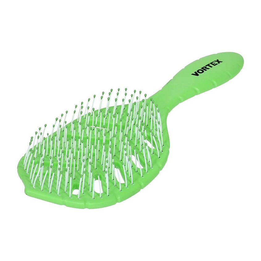 Изображение товара БАННЫЕ ШТУЧКИ Расчёска массажная, продувная, из биоразлагаемого пластика, Зеленый