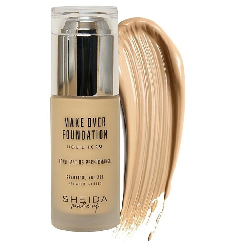 Изображение товара SHEIDA Тональная жидкая основа для лица, Бежевый