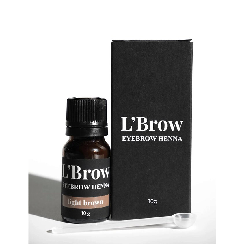Изображение товара L`BROW Хна для окрашивания бровей, light brown
