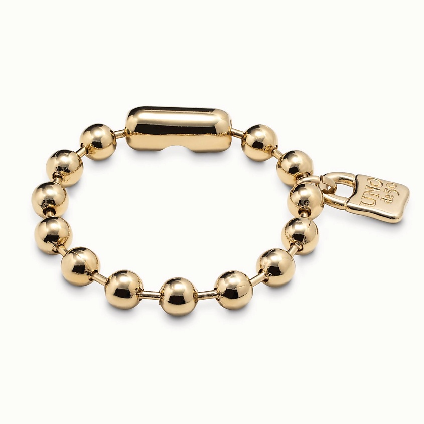 Изображение товара UNO de 50 Браслет Snowflake из золота с фирменным замком 17 размер