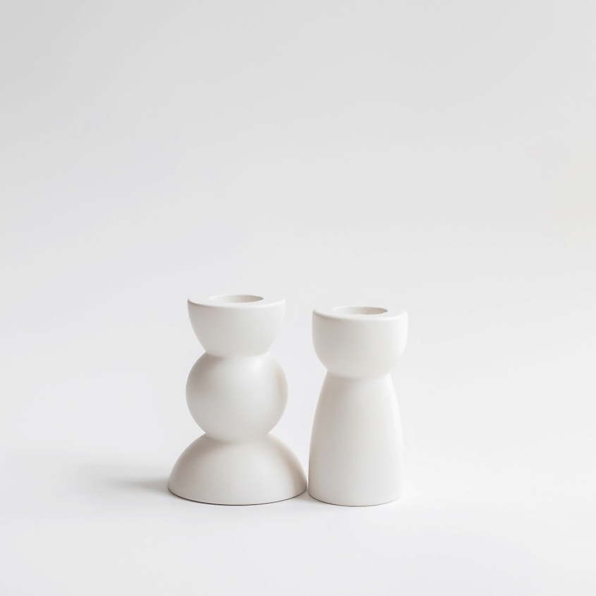 Изображение товара ROKKYHOME Подсвечники для столовых свечей, 1 шт