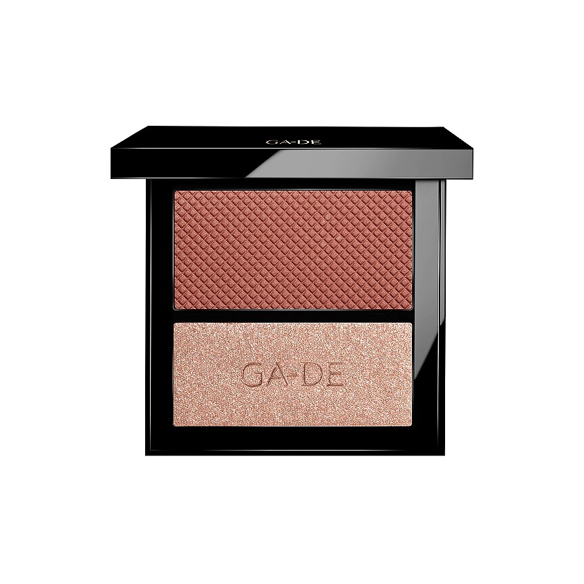 Изображение товара GA-DE Дуэт румяна и шиммер Velveteen, № 54 Love & Glow