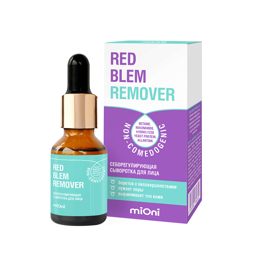 Изображение товара MIONI Себорегулирующая сыворотка для лица, 25 мл
