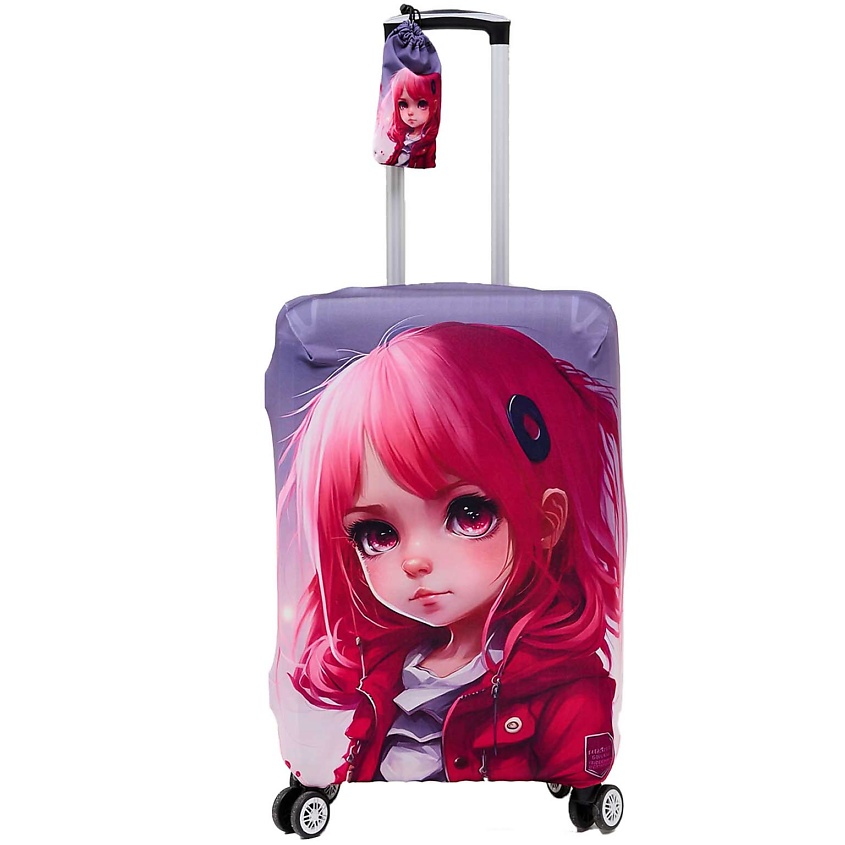 Изображение товара MOR&VID Чехол для чемодана L-XL застежка молния полиэстер 75-84 см