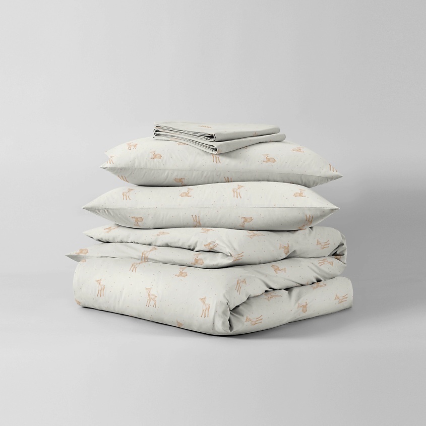 Изображение товара НОЧЬ НЕЖНА Комплект постельного белья Бэмби Бэби 40х60, 1 шт