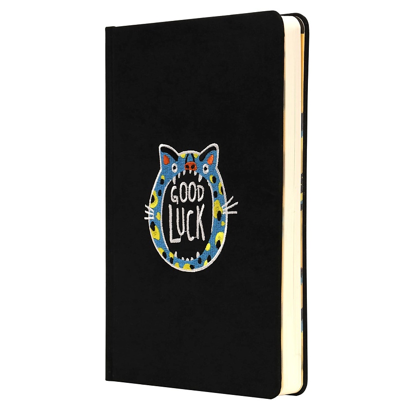 Изображение товара LOREX Ежедневник недатированный EYE-POPPING A5, 96 листов, Черный