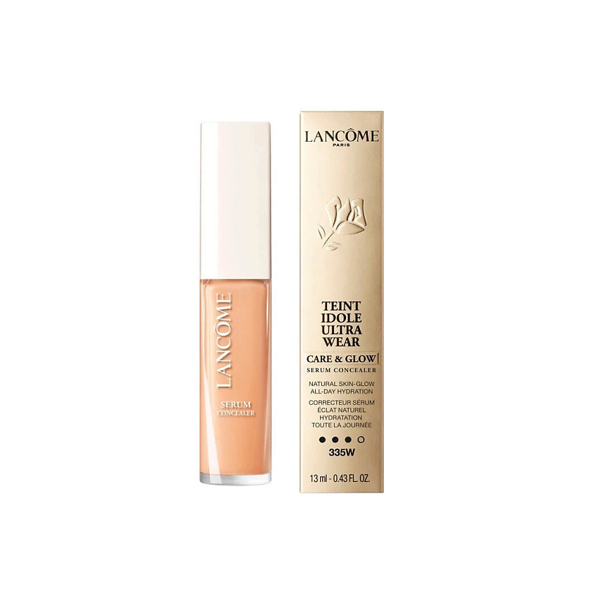 Изображение товара LANCOME Ухаживающий консилер с эффектом сияния Teint Idole Care & Glow Serum Concealer, 335W