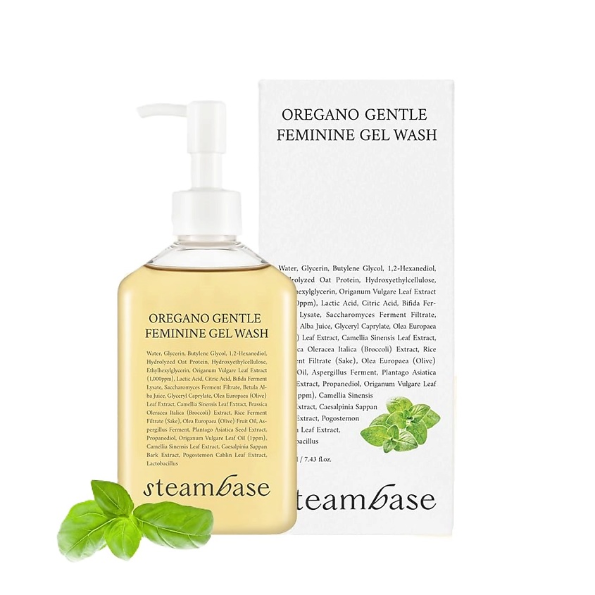 Изображение товара STEAMBASE Пенка-гель для тела с экстрактом орегано, 220 мл