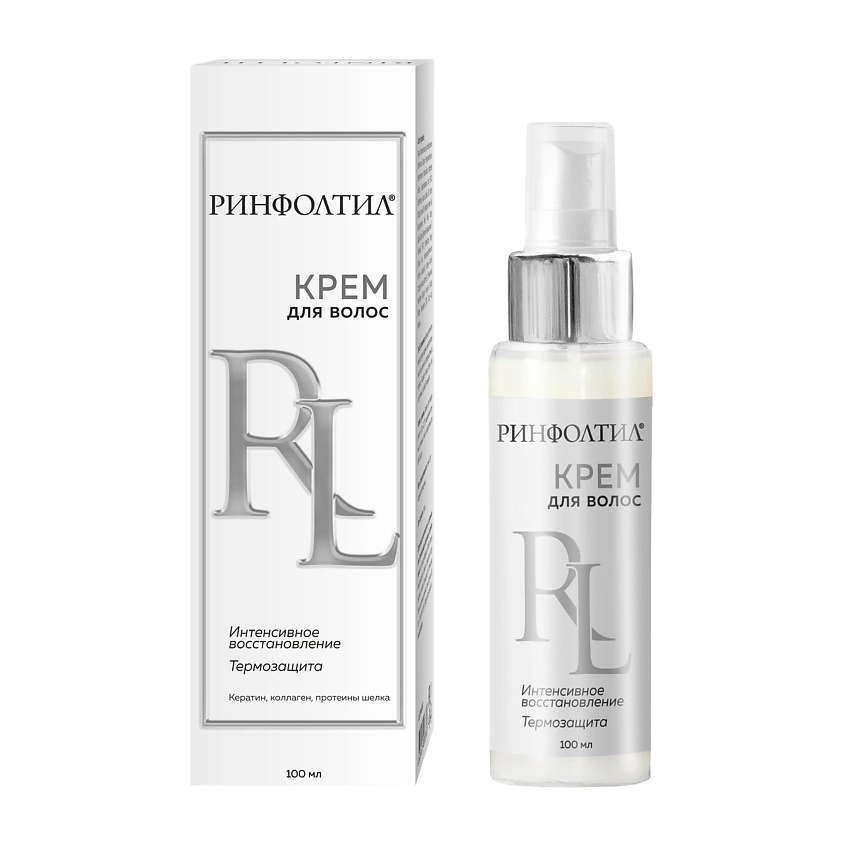 Изображение товара РИНФОЛТИЛ Крем для волос Термозащитный Несмываемый уход, 100 мл