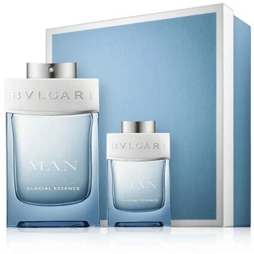 Изображение товара BVLGARI Набор Man Glacial Essence: Парфюмерная вода + Парфюмерная вода в дорожном формате, 100 мл + 15 мл