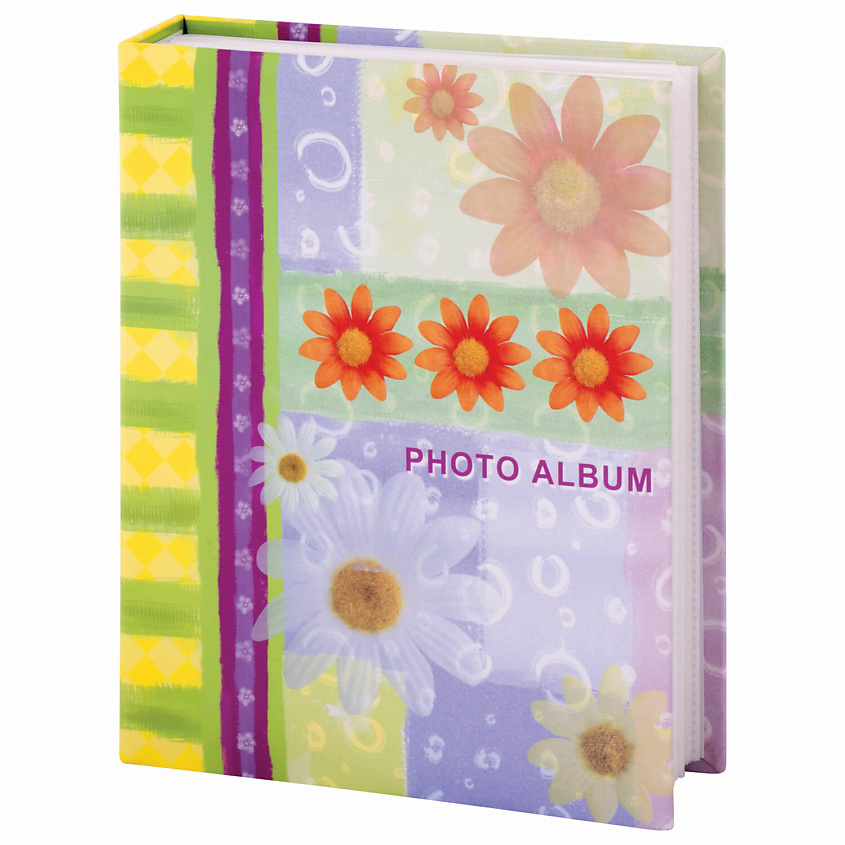 Изображение товара BRAUBERG Фотоальбом Ромашки 200 фото 10*15см, Мультицвет