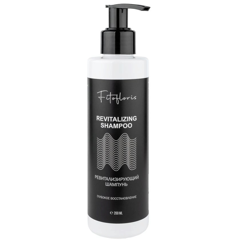 Изображение товара АЛФИТ ПЛЮС Ревитализирующий шампунь для волос "Глубокое восстановление" Fitofloris" с BAICAPIL, 200 мл