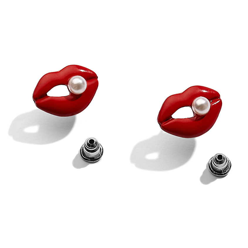 Изображение товара NOTHING BUT LOVE Серьги "Полночный поцелуй", 1 шт.