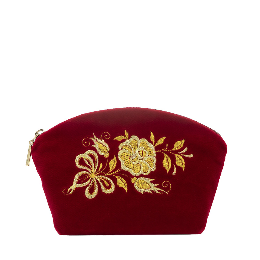Изображение товара Косметичка бархатная ТОРЖОКСКИЕ ЗОЛОТОШВЕИ Мод 294 Рис 2010-1