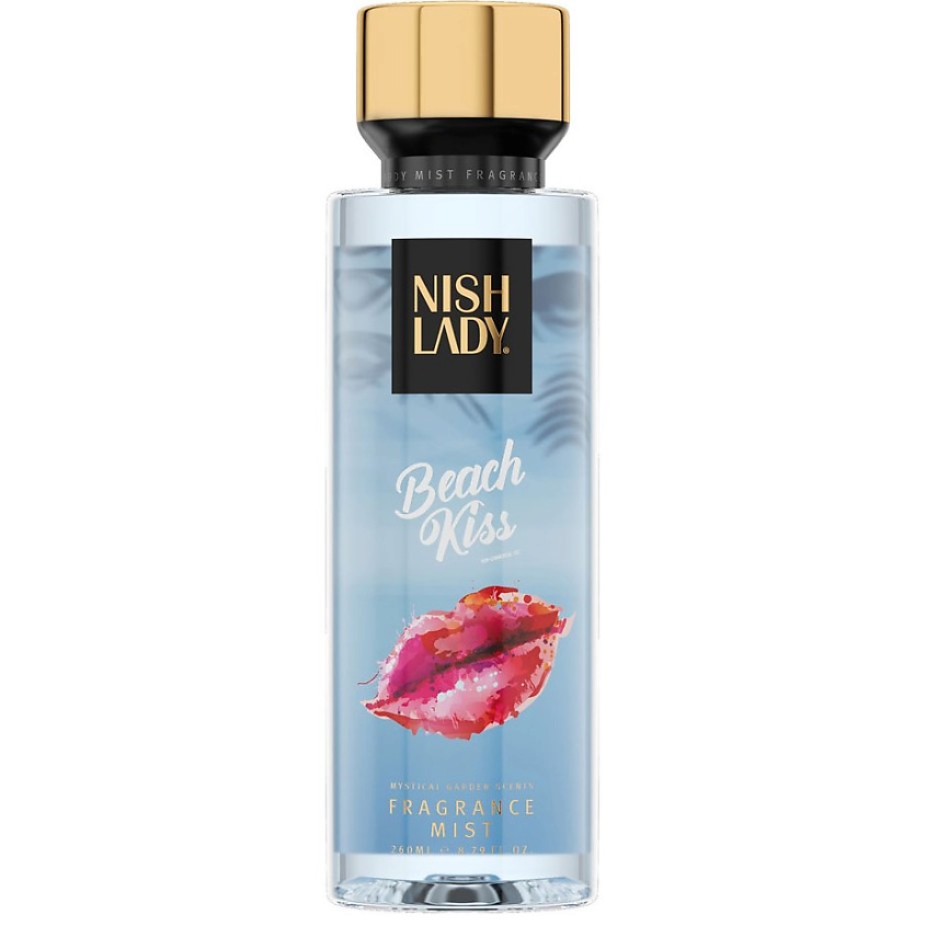 Изображение товара NISHLADY СПРЕЙ ДЛЯ ТЕЛА Body Mist Beach Kiss 260 мл для женщин и детей