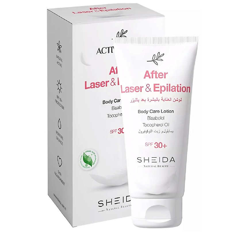 Изображение товара SHEIDA Лосьон для тела после лазерной эпиляции, 150 мл