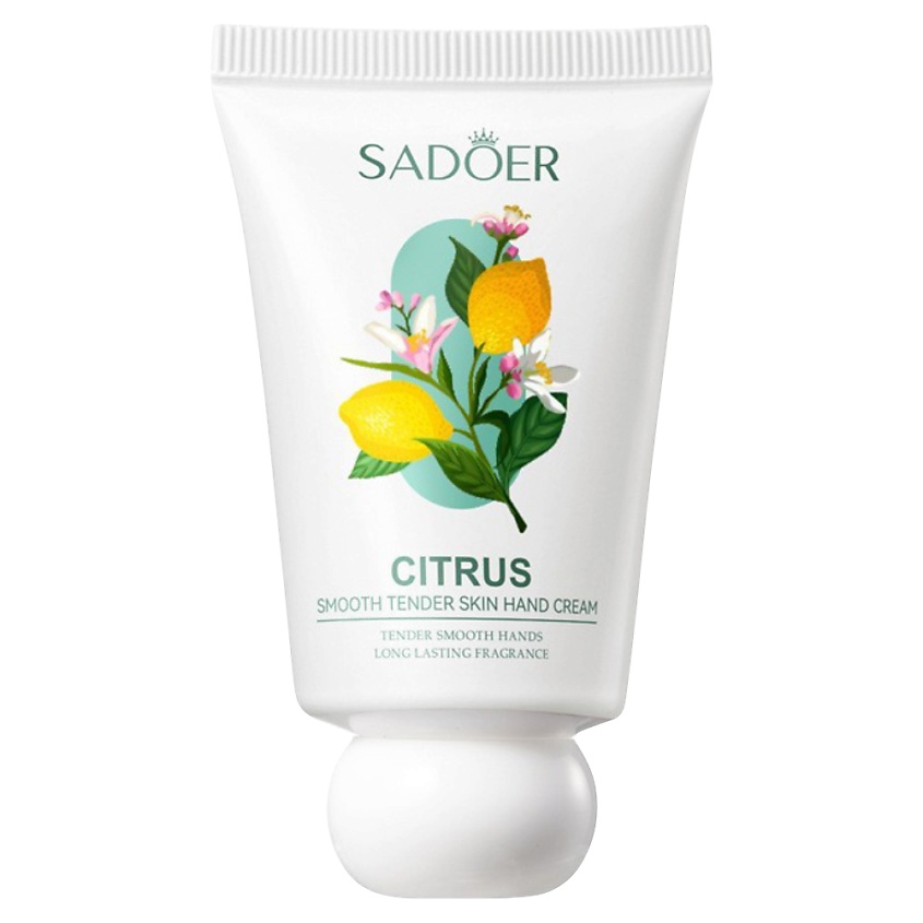 Изображение товара SADOER Крем для рук освежающий и разглаживающий с цитрусовым ароматом 40 г