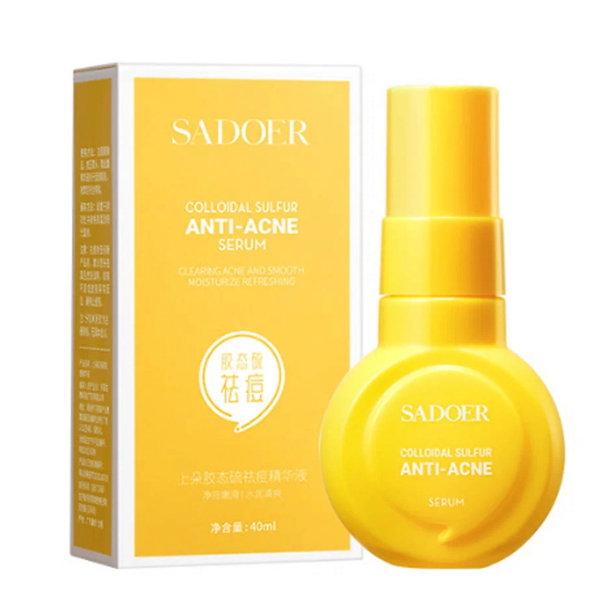 Изображение товара SADOER Сыворотка для лица против угревой сыпи с растительными экстрактами, 40 мл.