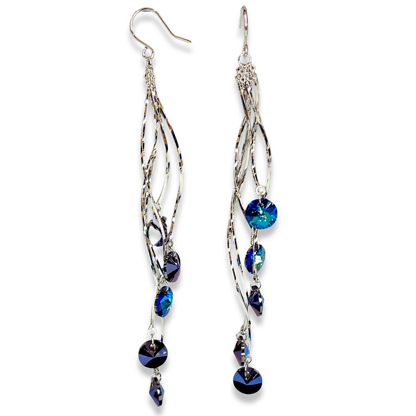 Изображение товара AMANTE CRYSTAL Серьги KR SOFI AB, Синий