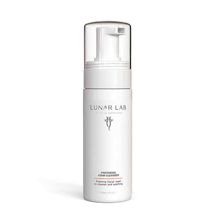 Изображение товара LUNAR LABORATORY Очищающая пенка-мусс для умывания с пантенолом, 150 мл
