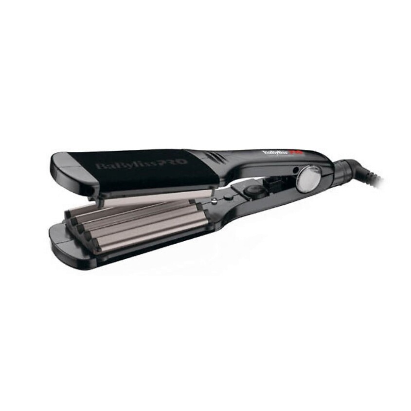 Изображение товара Щипцы-гофре для завивки волос BABYLISS PRO BAB2512EPCE 60 мм Черные