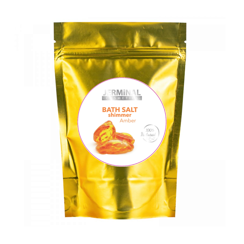 Изображение товара Парфюмированная соль для ванны с шиммером Янтарь 500 г №MPL248895