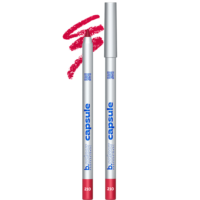 Изображение товара B.COLOUR PROFESSIONAL Карандаш для губ матовый стойкий нюд CAPSULE 694, 210