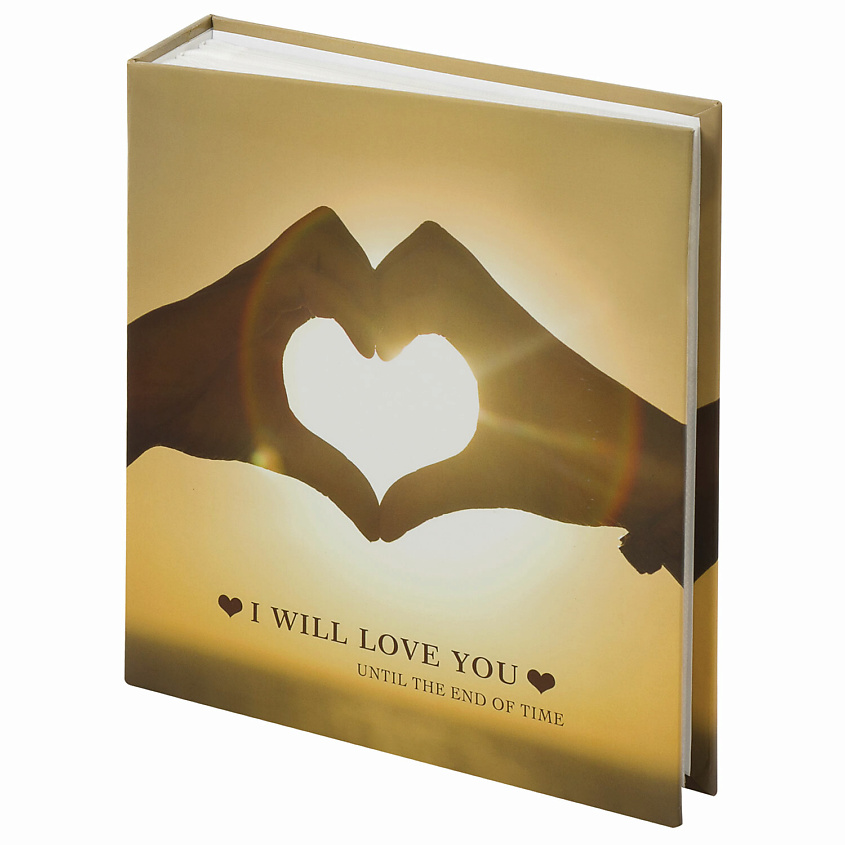 Изображение товара BRAUBERG Фотоальбом Вместе навсегда на 200 фото 10х15 см, Тип листов: полипропиленовые листы с карманами. Макс. количество фотографий: 200 шт. Размер фотографий: 10х15 см. Тип обложки: твердая. Дизайн: Romantic. Количество листов: 50 шт. Размер лис