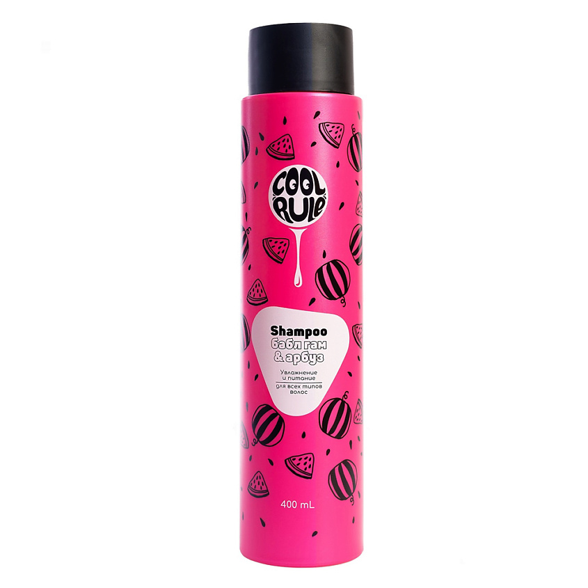 Изображение товара COOL RULE Шампунь Увлажнение и Питание (Бабл Гам и Арбуз), 400 мл