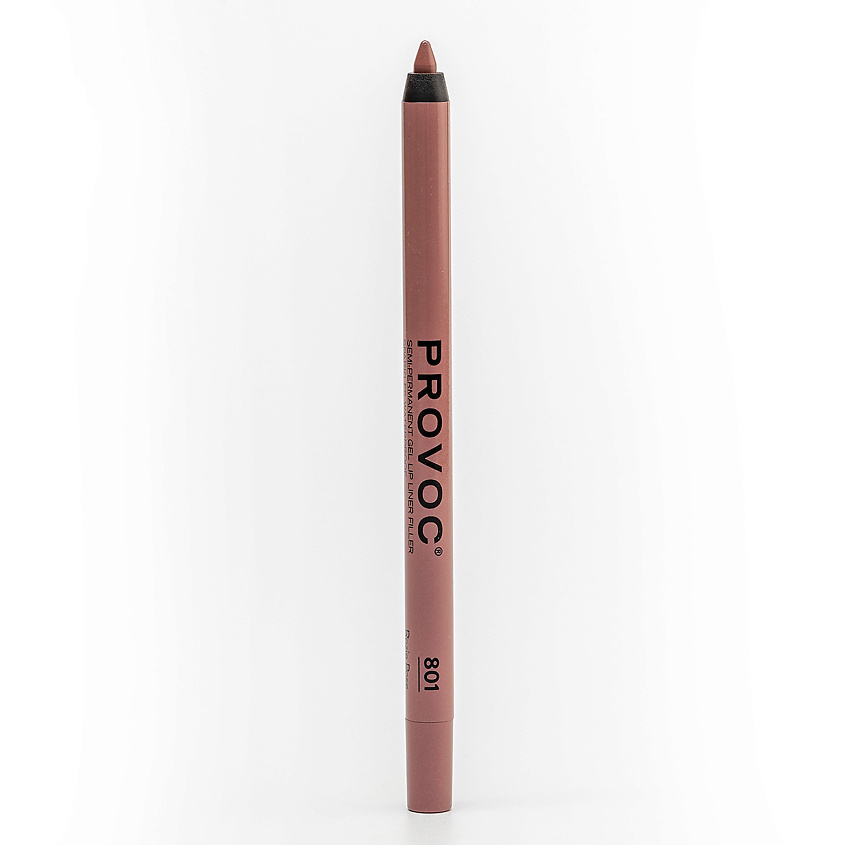 Изображение товара PROVOC Полуперманентный гелевый карандаш для губ Лилово-бежевый нюд