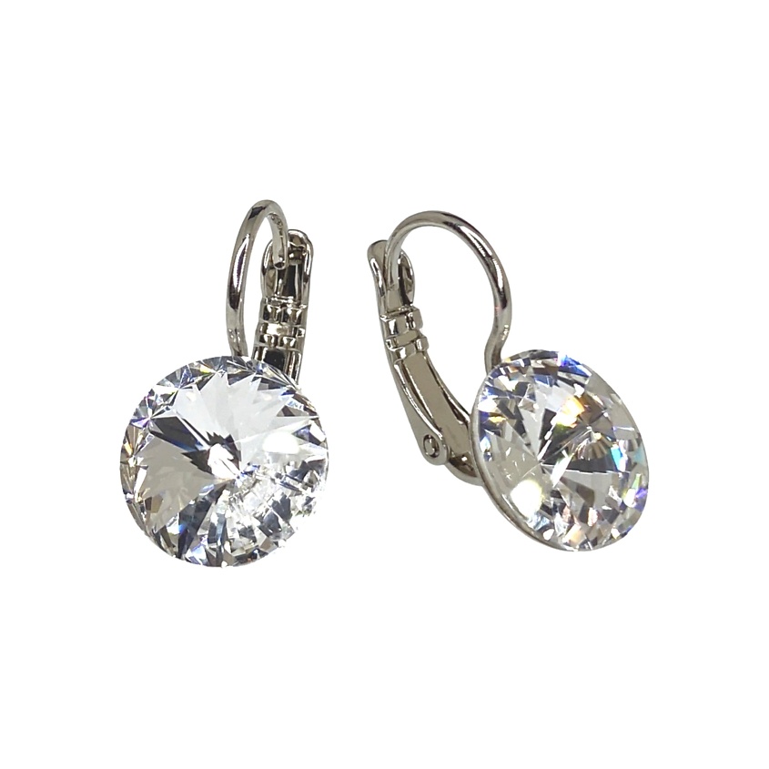 Изображение товара AMANTE CRYSTAL Серьги RIVOLI 10 mm crystal, Прозрачный