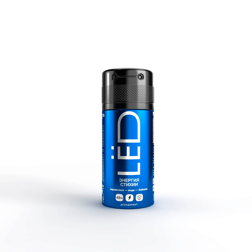 Изображение товара Мужской дезодорант-спрей LЁD Энергия стихии 154 мл универсальный