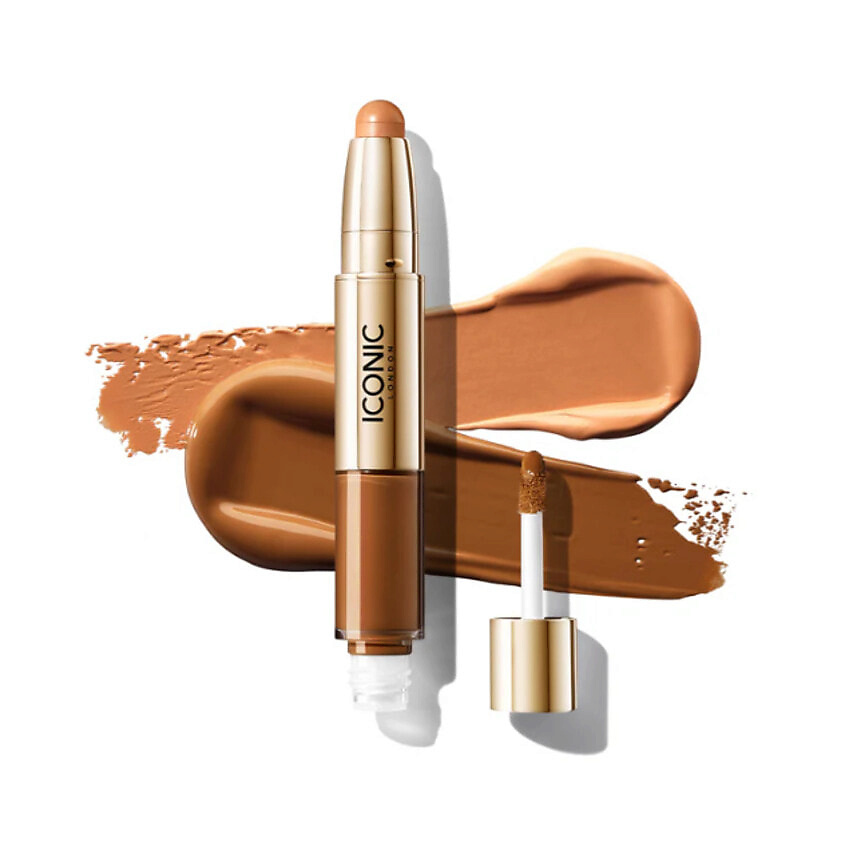 Изображение товара ICONIC LONDON Консилер осветляющий Radiant Concealer and Brightening Duo, Neutral Deep