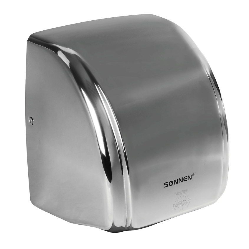Изображение товара Электросушилка для рук SONNEN HD-230S серебряная быструю сушку рук