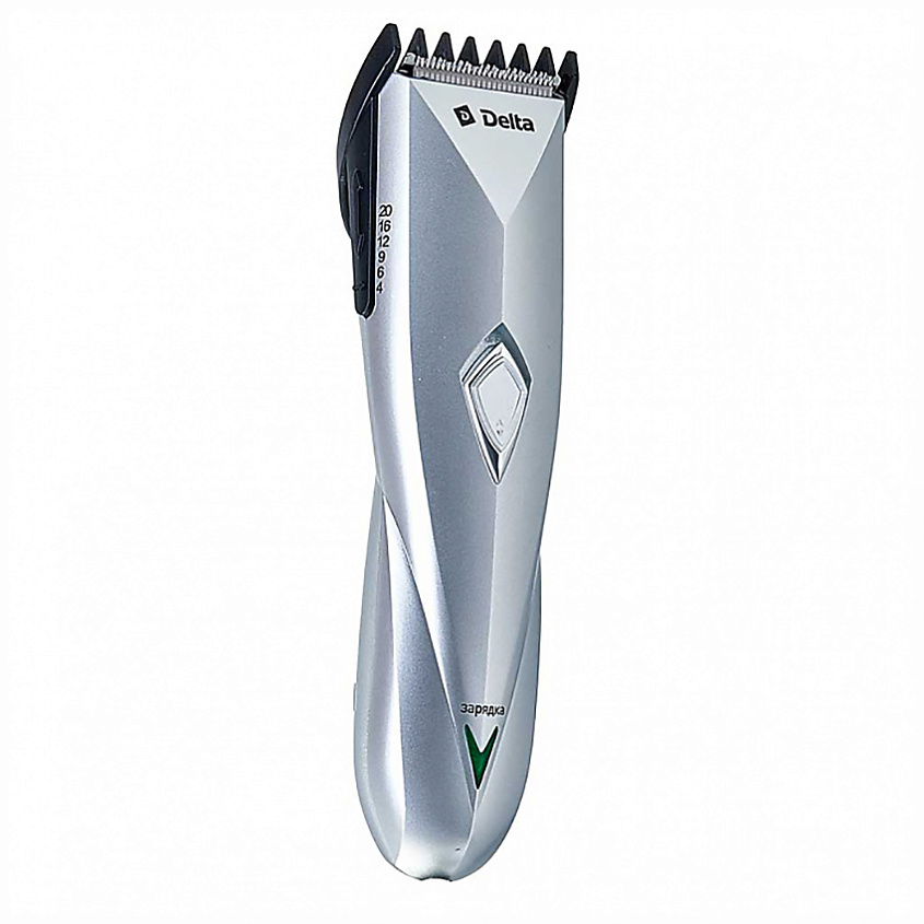 Изображение товара DELTA Машинка для стрижки DL-4035A, 1 шт; цвет: серебряный