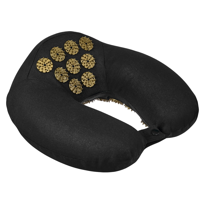 Изображение товара BRADEX Подушка дорожная акупунктурная Нирвана, цвет: Черный, размер: 1