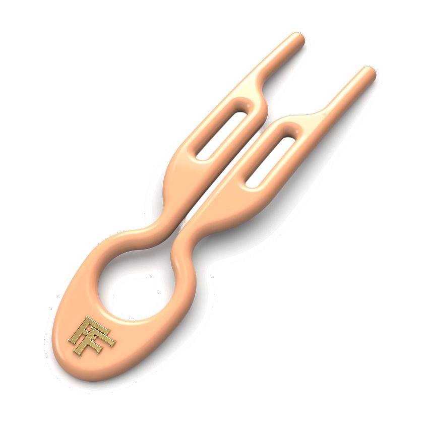 Изображение товара FIONA FRANCHIMON Набор шпилек No1 Hairpin Peach Fuzz ( персиковый), Оранжевый