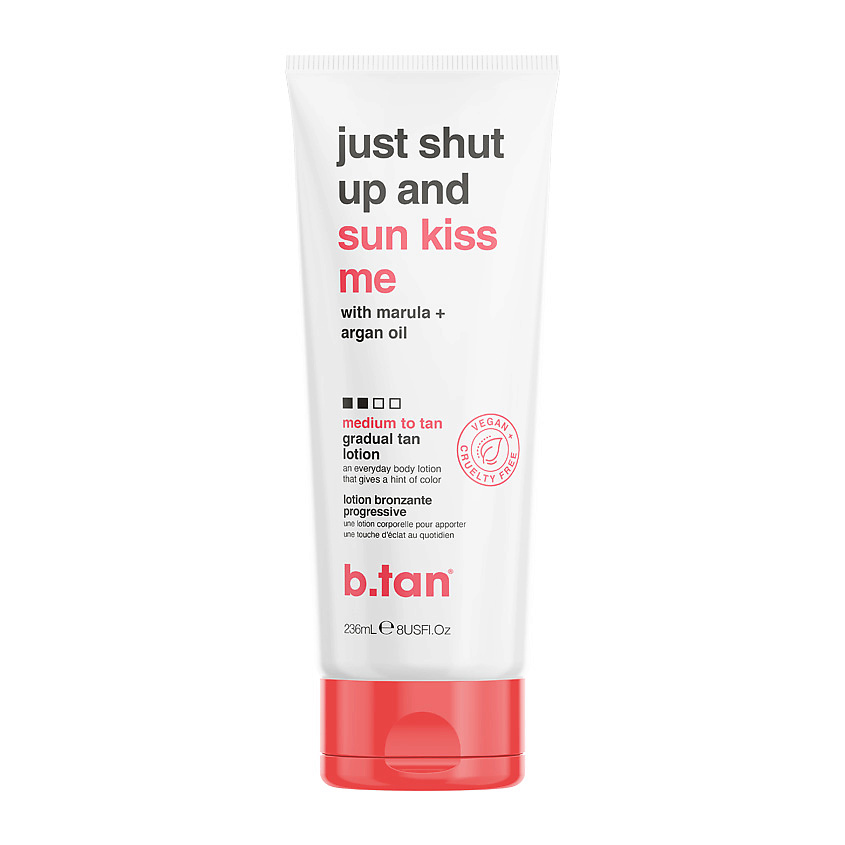 Изображение товара B.TAN Лосьон-автозагар just shut up & sunkiss me everyday glow lotion, 236 мл